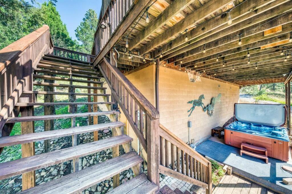 Perk Canyon Hidden Acres-Hot Tub-Gas Fireplace Ruidoso Eksteriør bilde