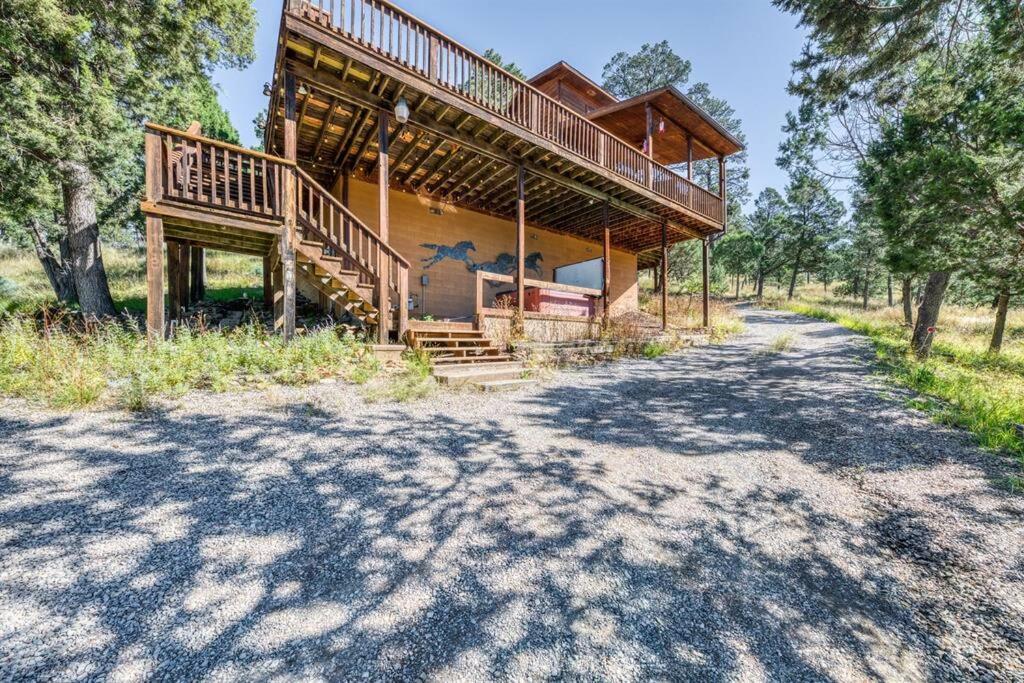 Perk Canyon Hidden Acres-Hot Tub-Gas Fireplace Ruidoso Eksteriør bilde