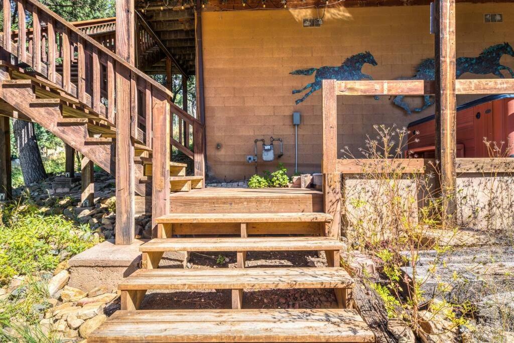 Perk Canyon Hidden Acres-Hot Tub-Gas Fireplace Ruidoso Eksteriør bilde